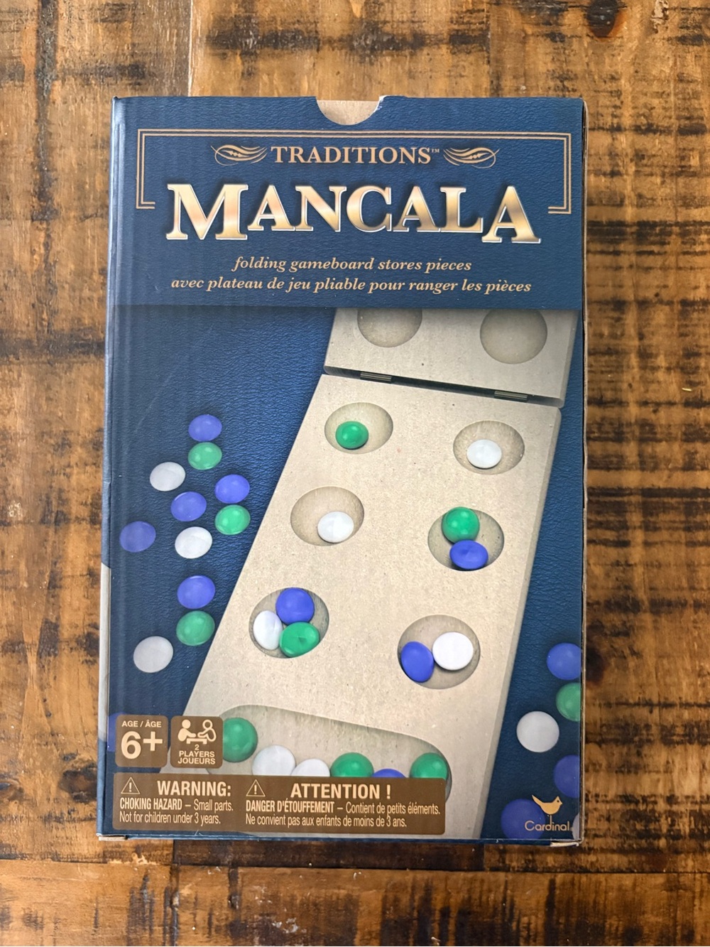 **new**Traditions Mancala Folding Game Board